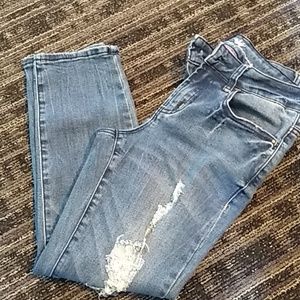 Distressed Jean Capri